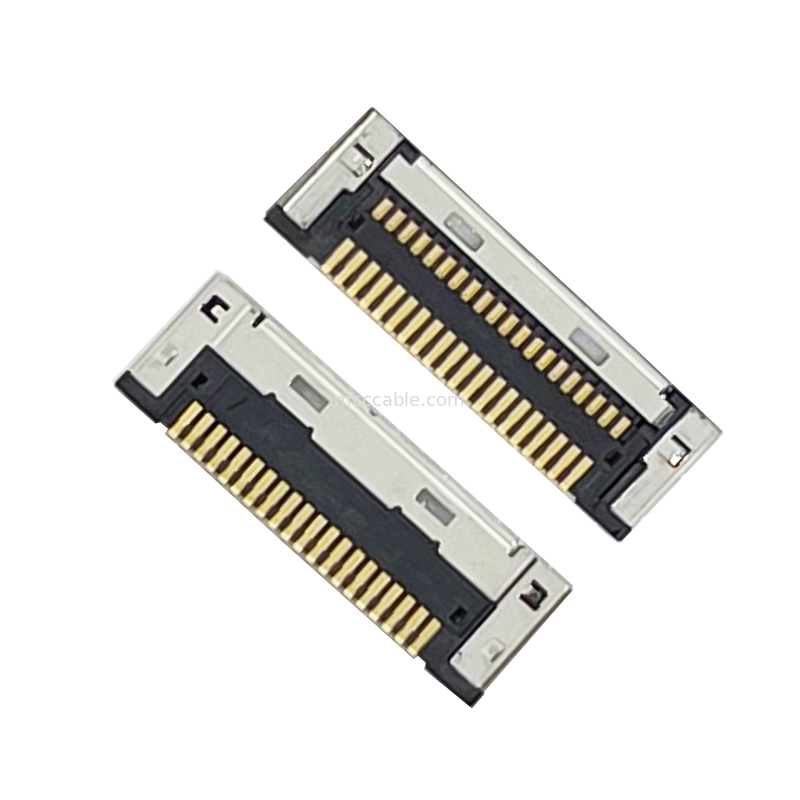 DF49-20P-SHL  Mikrokoaxialkabelmontage DF49-20P 0.4SD äußerst feine Koaxialkabel