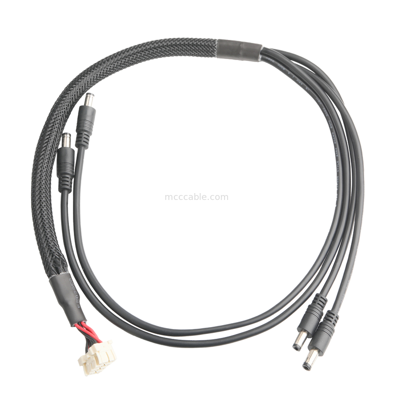 -Kabelanschluss 1-1971905-4 HSG*1PCS UND zur Gleichspannung 2.5*5.5mm Lötvorrichtung PVC-Aussehen