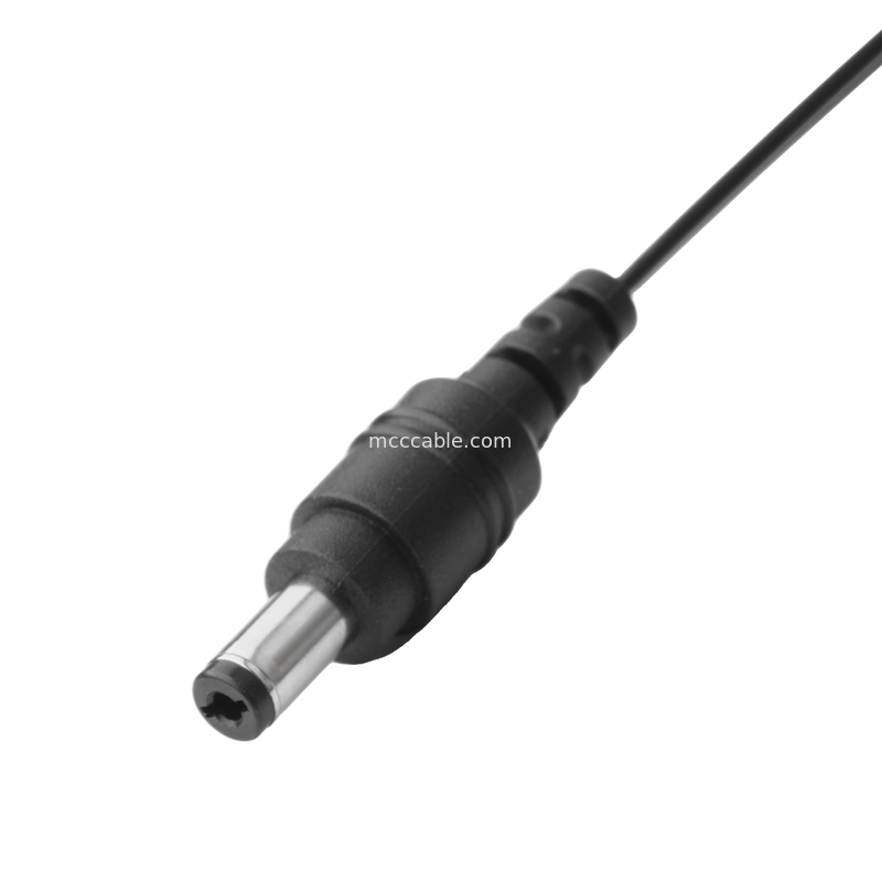 DC-Stecker 2.1*5.5mm Lötmaschine PVC-Aussehen Formen zu TE Blau Gehäuse 2P weibliche Kabelanschluss