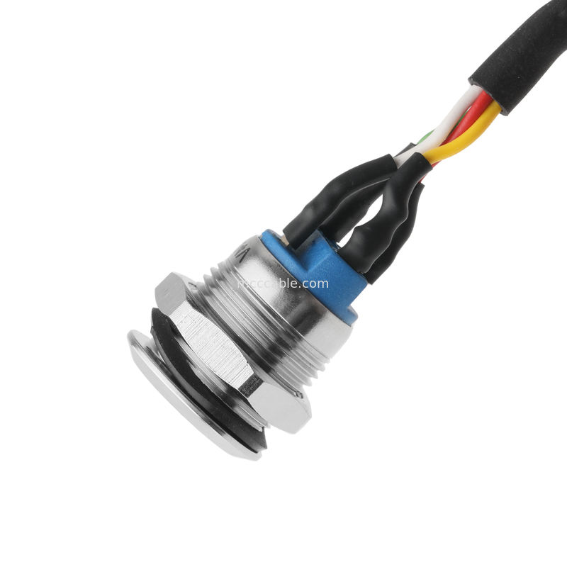 PUSHBUTTON LED WITZ M12 IP65/IP67 bis HSG MALE 43025-0400 Tonhöhe 3,0 mm MX Schaltbetriebsaktivator