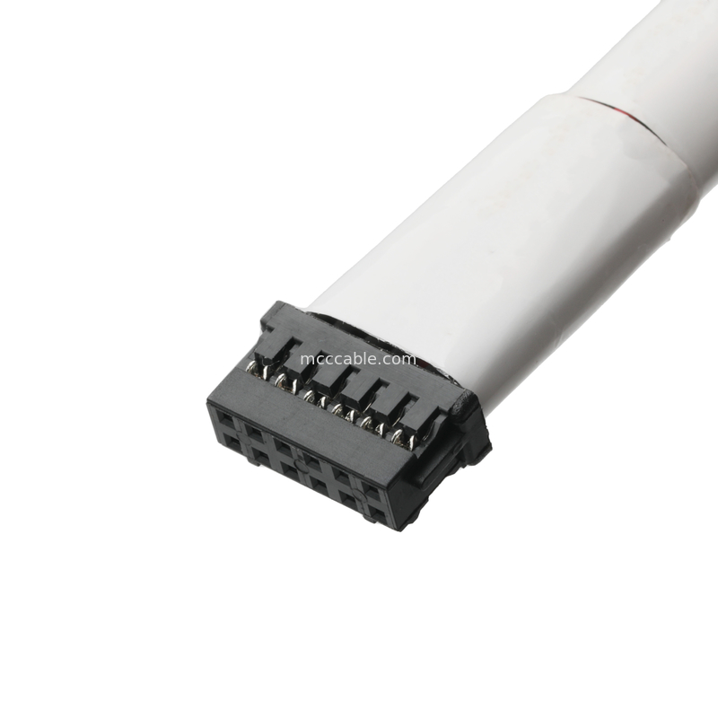 12Pin PA66 P/N DF11-12DS-2C UL 1007 24AWG Kabelanschluss OEM/ODM