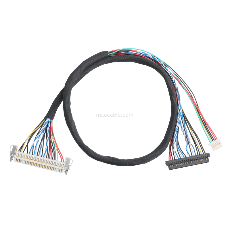 JAE FI-X30HL 30P 1,0 mm Abstand zu JAE FI-S20S 20P und SHLP-6P LVDS-Kabelanschluss OEM/ODM