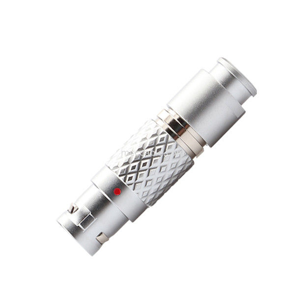 Selbstverriegelnde Steckverbinder LEB Serie FGG.1B 7Pin Männlicher Luftfahrtstecker Industrieller Kreislaufstecker