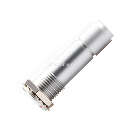Industriewasserdichtes Kreislaufanschluss B-Serie Z10 6P weibliche Universal-Doppelmutterkabelklemme für Innenräume zur Befestigung des Kabels
