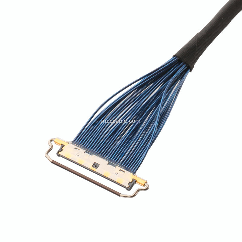 DF81-30P-LCH Mikrokoaxialkabel-Verbindungsstück-hellgelbe rote Farbe