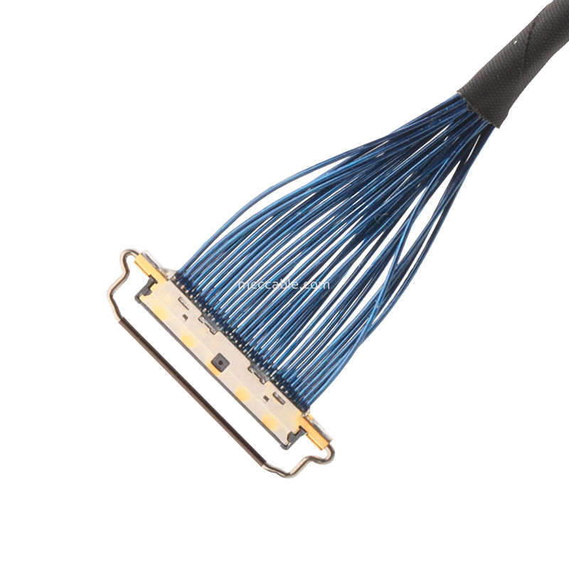 DF81-30P-LCH Mikrokoaxialkabel-Verbindungsstück-hellgelbe rote Farbe