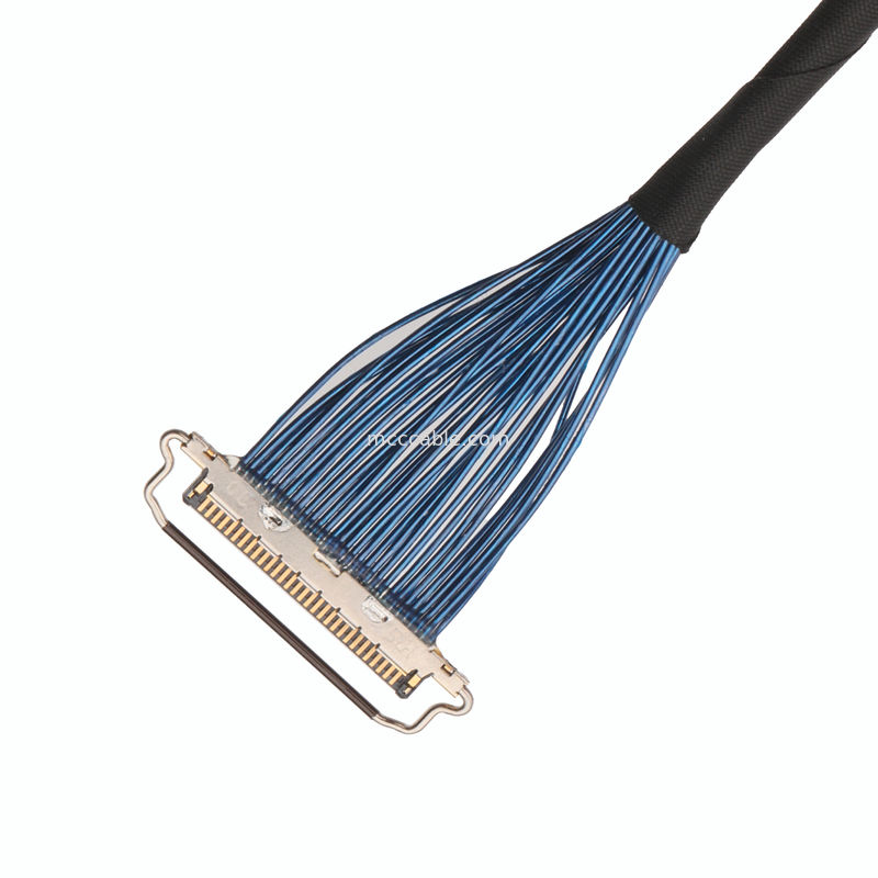 DF81-30P-LCH Mikrokoaxialkabel-Verbindungsstück-hellgelbe rote Farbe