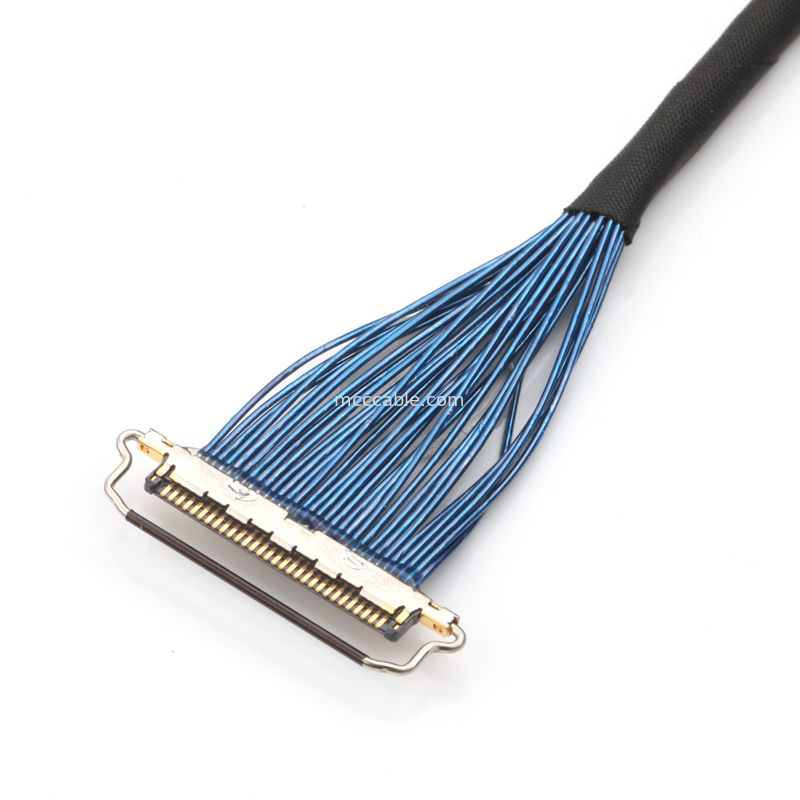 DF81-30P-LCH Mikrokoaxialkabel-Verbindungsstück-hellgelbe rote Farbe