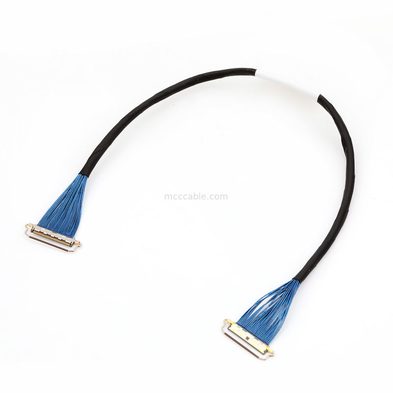 DF81-30P-LCH Mikrokoaxialkabel-Verbindungsstück-hellgelbe rote Farbe