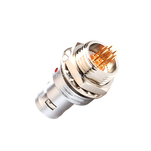 Kreisförmiger Stecker T9 7Pin Feststecknut Feststecker für militärische medizinische Luft- und Raumfahrtgeräte