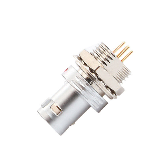 Kreisförmiger Stecker T9 7Pin Feststecknut Feststecker für militärische medizinische Luft- und Raumfahrtgeräte