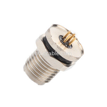 Kreisförmiger Stecker M5 Code-A 4Pin Wasserdichte Serie Weibliche Mates mit M5 Panel Flansche PCB männliche Steckdose