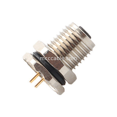 Kreisförmiger Stecker M5 Code-A 4Pin Wasserdichte Serie Weibliche Mates mit M5 Panel Flansche PCB männliche Steckdose
