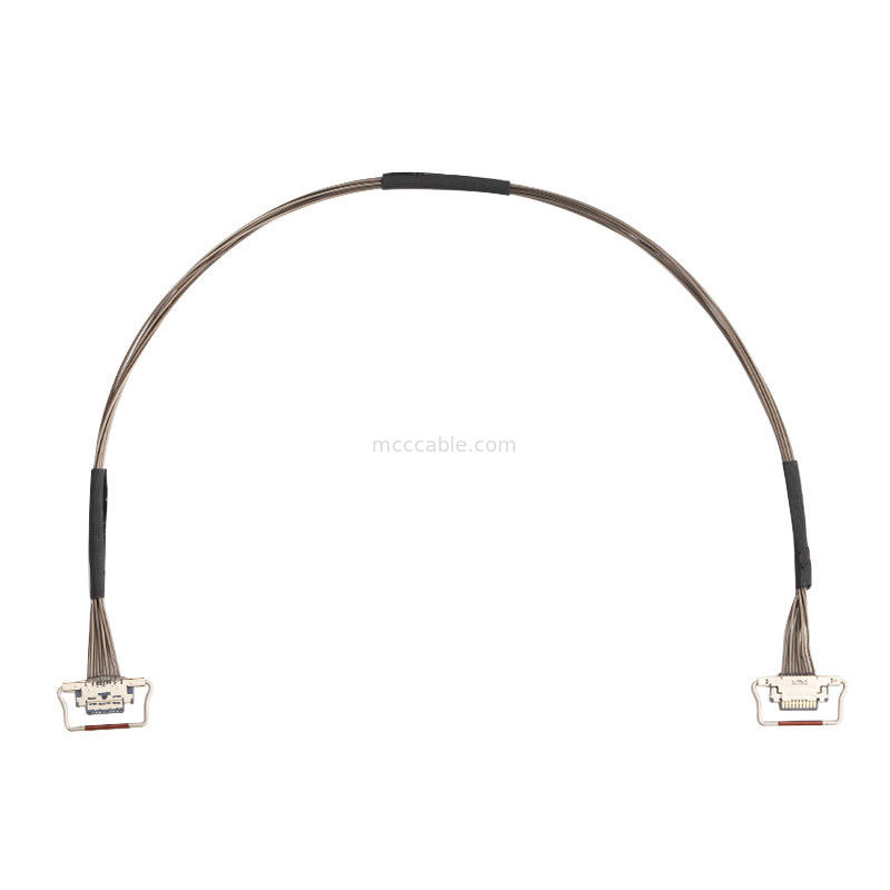 10 Neigung 20633-310T-01S Lvds Pin Micro Coaxial Cables 0.4mm für Wärmekamera