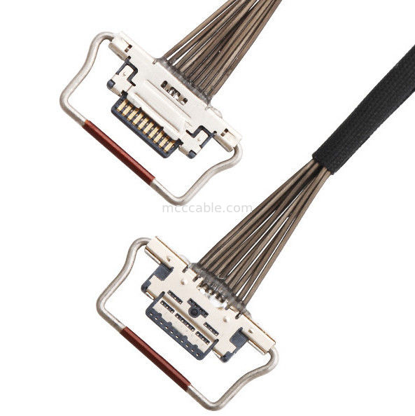 10 Neigung 20633-310T-01S Lvds Pin Micro Coaxial Cables 0.4mm für Wärmekamera