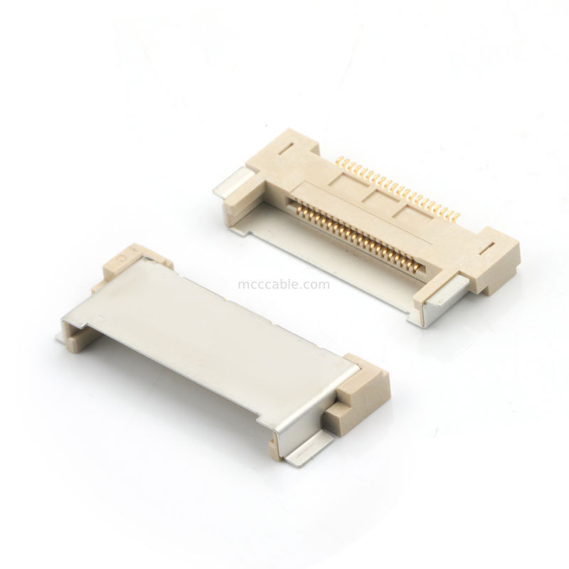 LVDS-Kabel 20143-020E-20F Mikrokoaxial-Flugkabelanschluss 0,5 mm Abstand für elektronische Geräte