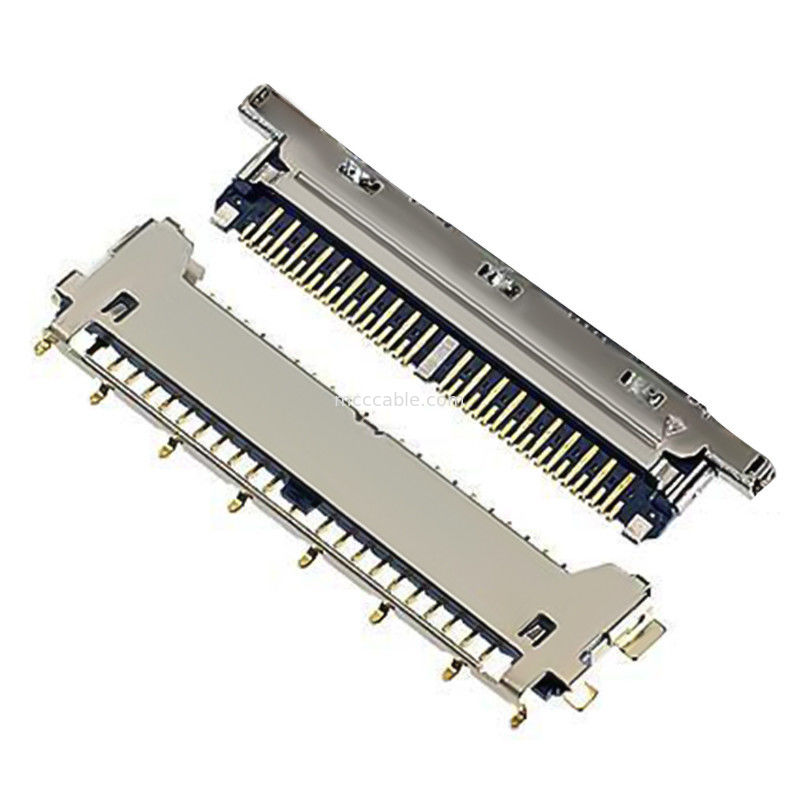 lvds Verbindungsstück schreibt 40 horizontaler fügender Art Stift-lvds Verbindungsstücks 20977-040T 040E 01 Mikro-Koaxialverbindungsstück
