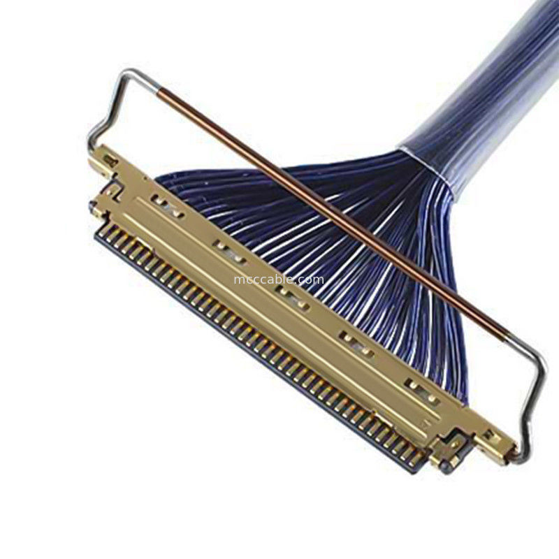 20453 20454 20455-240T A40E-76 2574 2576-0402 Koaxialkabel 0,4 mm Abstand Horizontale Paarung Typ Mikrokoaxie