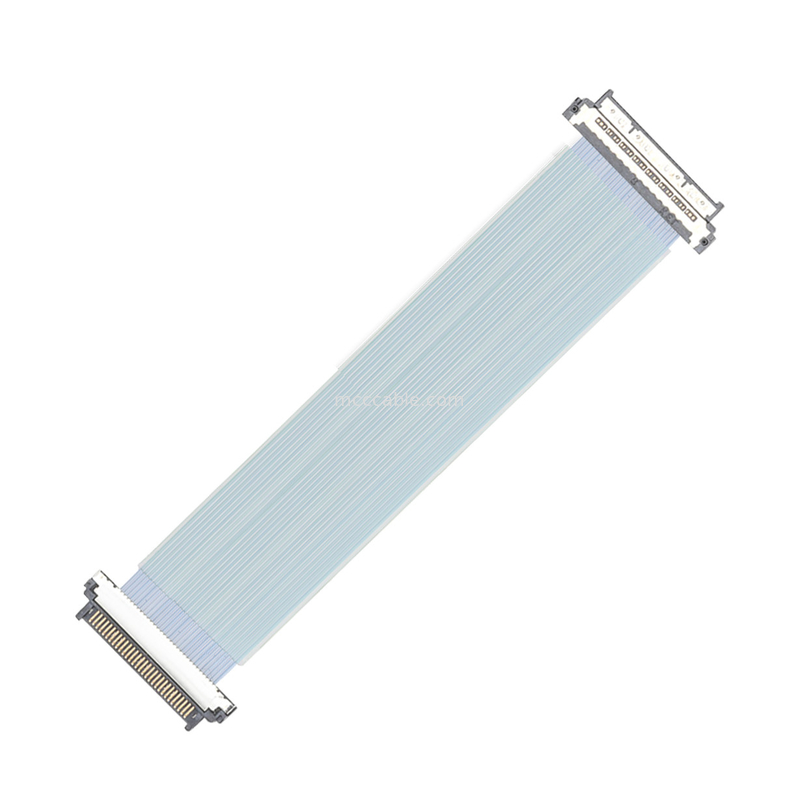 1 to 1 USL20-30SS-012-BH 0.4mm Pitch Customized heat resistant tape Coaxial Cable Connector