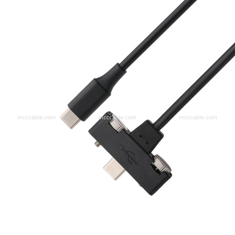 USB-C-zu-USB-C-Kabel, Hochgeschwindigkeitsübertragung von 40 Gbps, 100 Watt PD-Ladung, abgeschirmt