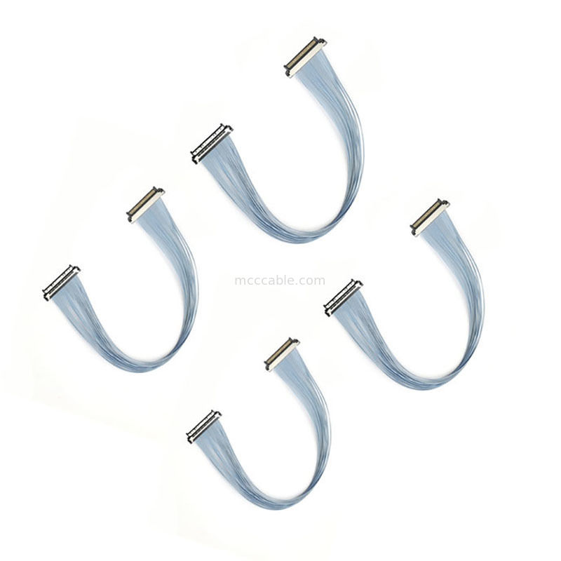 USL20-30SS-019C 0,4mm Mikrokoaxialkabel 15μm Kontaktdicke für extreme Haltbarkeit in PTZ-Kameras