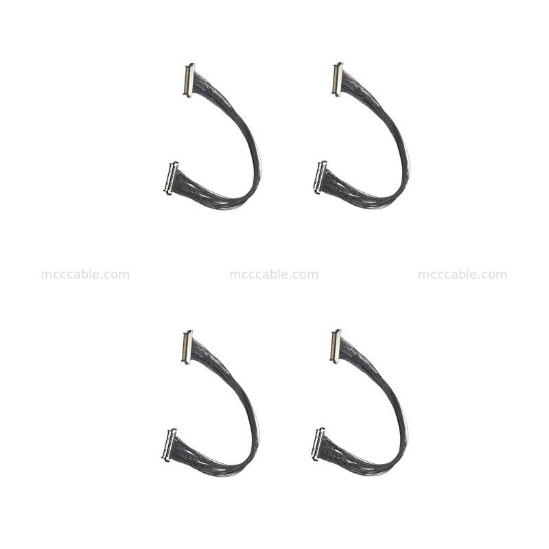 Militärischer Standard USL20-30SS-019B 0,4mm Mikrokoaxialkabel für taktische und Kampffeldkamera-Geräte