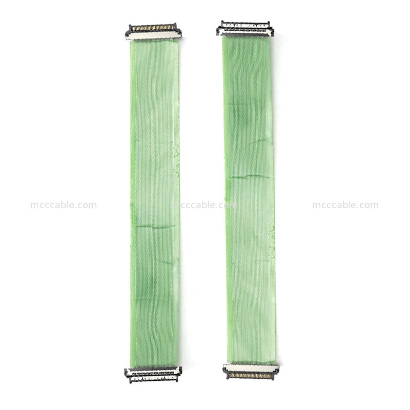 0,4 mm USL20-30SS-020BH Mikro-Koaxialbandkabel AEC-Q200-zertifiziert für Automotive In-Cabin-Monitoring-Systeme