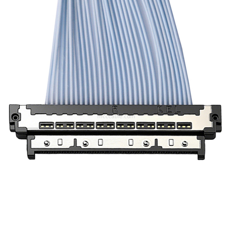 USL20-30SS-015C 0,4 mm Mikrokoaxialkabel Hochfrequenz-Signalintegrität für 5G-fähige Kameras