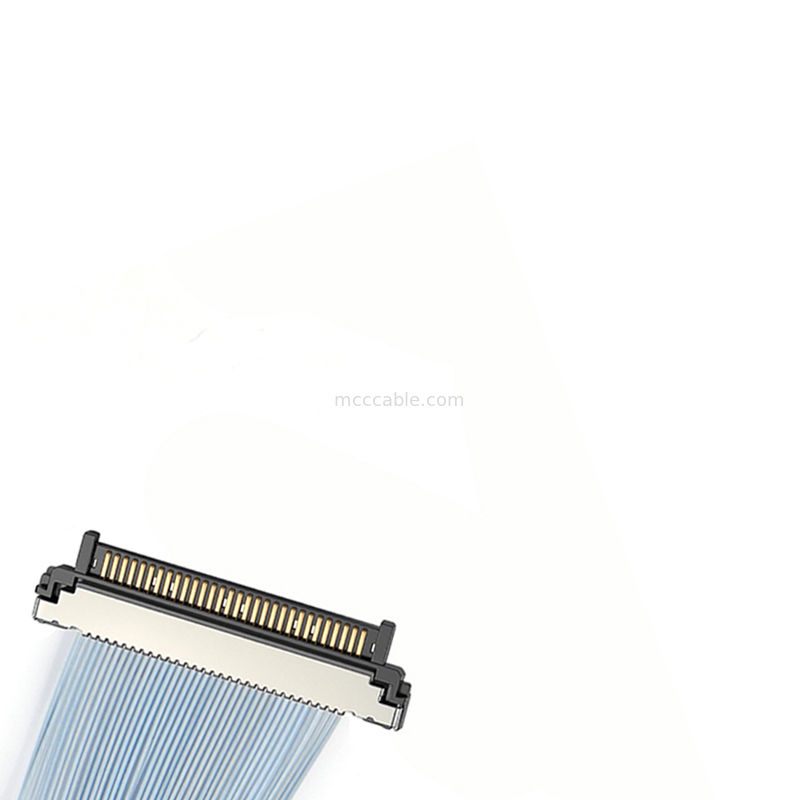 Präzision 0.4mm USL20-30SS-016C Mikrokoaxialkabel ZIF-Anschluss für 8MP+ hochauflösende Überwachungskameras