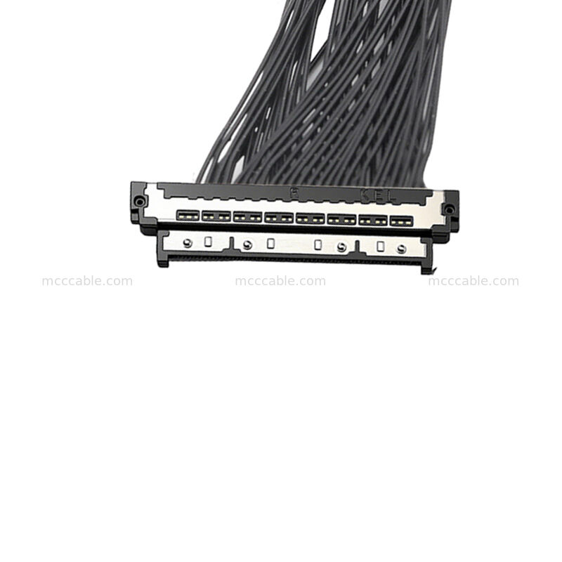 30-Positionen 0,4 mm USL20-30SS-017B Mikrokoaxialkabel 10 Gbit/s Hochgeschwindigkeits-Datenstecker für KI-Kameras