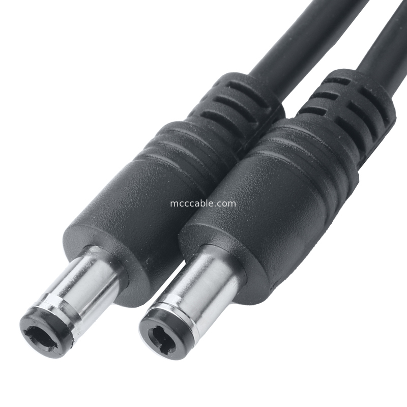 3.3mm Pitch to DC Plug 2.5x5.5mm Kabelmontage - UL2464 20AWG PVC