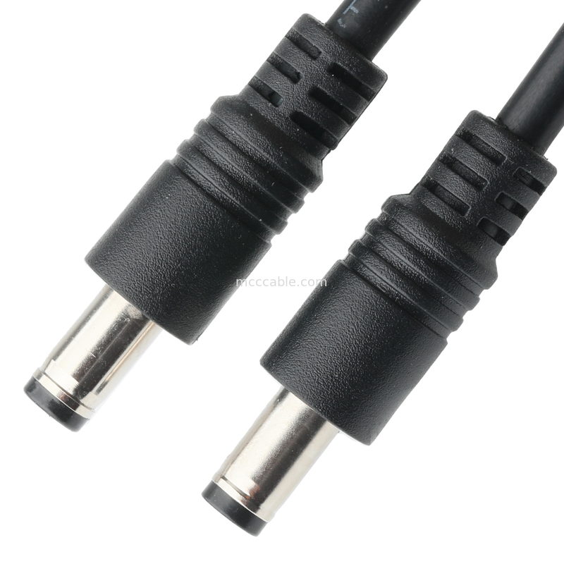 3.3mm Pitch to DC Plug 2.5x5.5mm Kabelmontage - UL2464 20AWG PVC