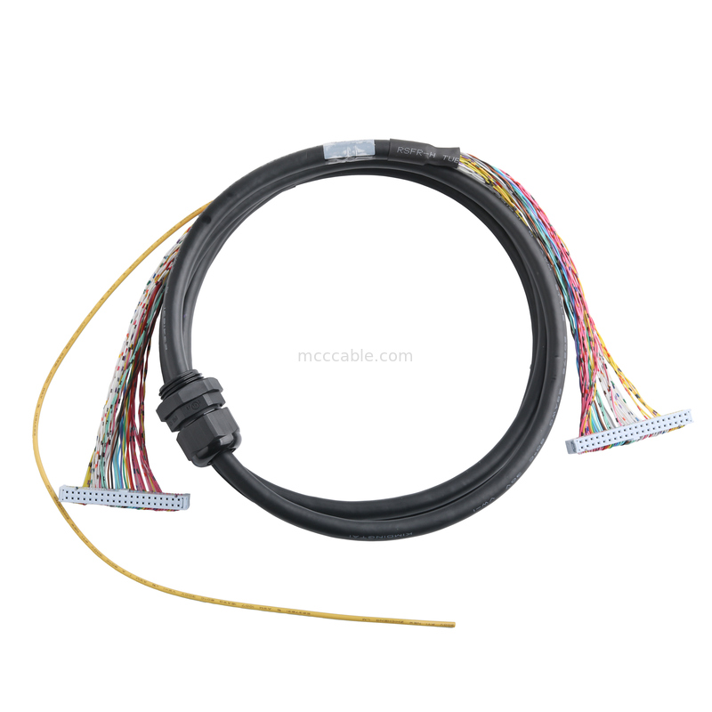40-Pin IDC Flachbandkabel-Kabelbaum - 28AWG 0,05mm Raster - 40-adriger Flachdraht
