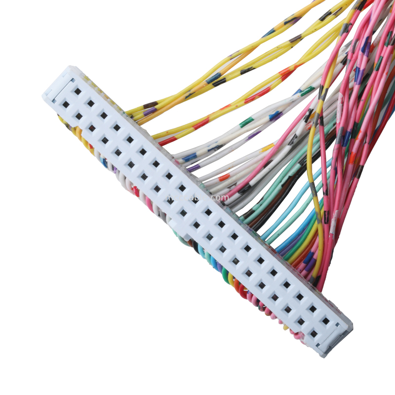 40-Pin IDC Flachbandkabel-Kabelbaum - 28AWG 0,05mm Raster - 40-adriger Flachdraht