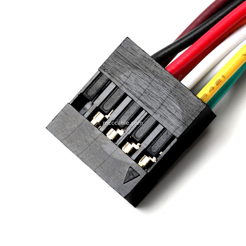 Molex 2.54mm 10-Pin Front Panel Cable Assembly for Custom OEM Applications