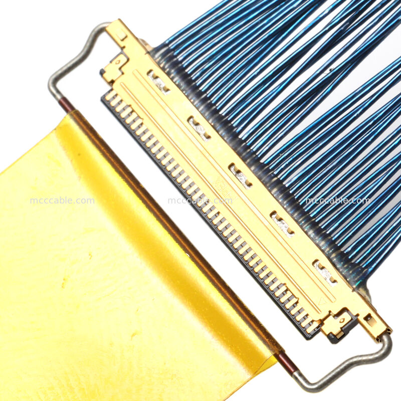 Mikro-Koaxialkabelanlage mit 20453-040T-01 Steckverbinder