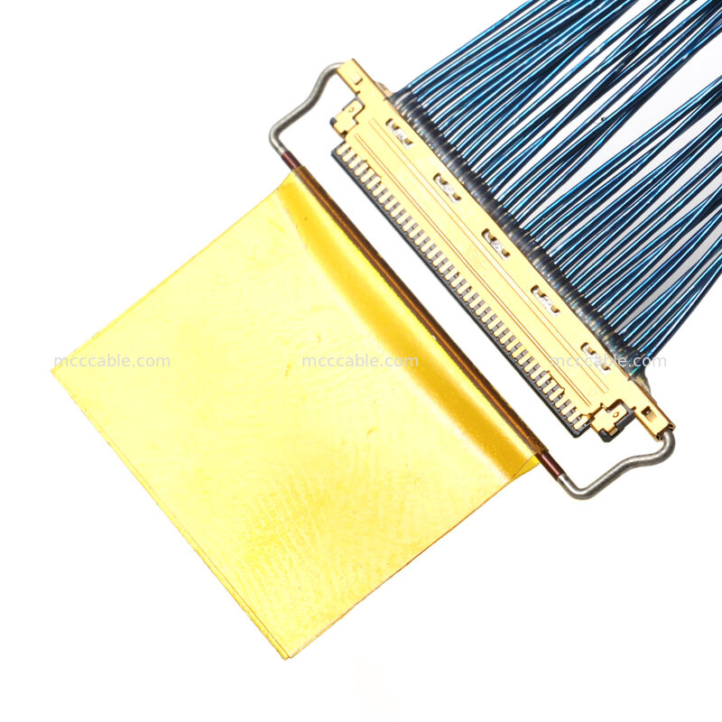 Mikro-Koaxialkabelanlage mit 20453-040T-01 Steckverbinder