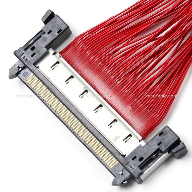 Mikro-Koaxialkabelanlage mit FI-RE51CL-Anschluss