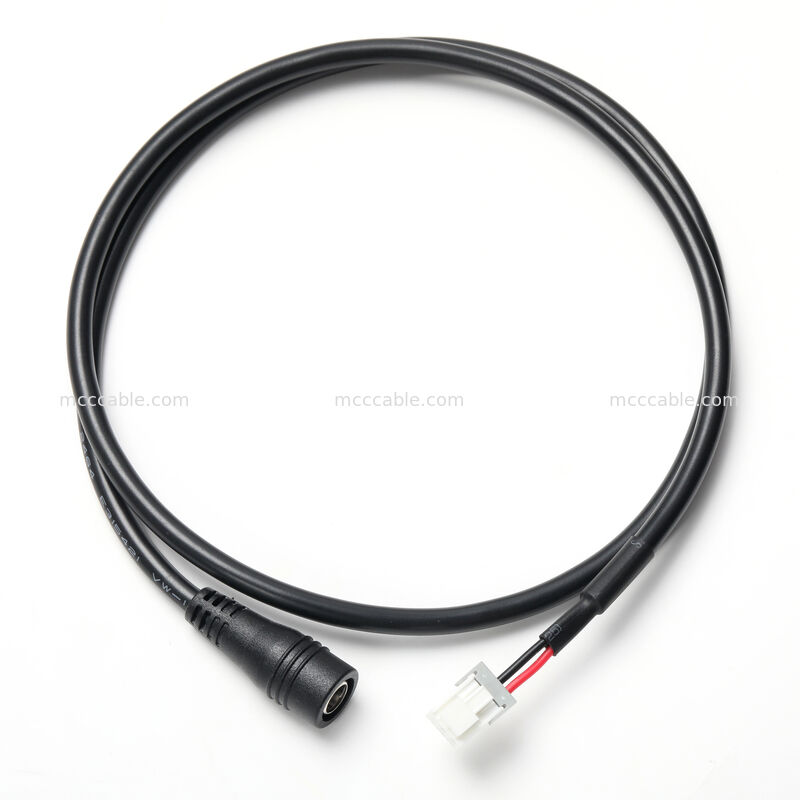 DC 5.5×2.1 Weibliche bis 3-Pin-Draht-Gurt-Kabel-Montage ¢ Custom OEM Power Interconnect