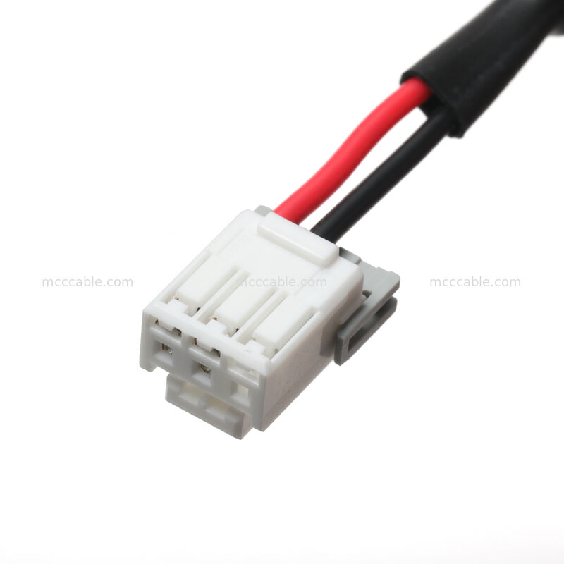 DC 5.5×2.1 Weibliche bis 3-Pin-Draht-Gurt-Kabel-Montage ¢ Custom OEM Power Interconnect