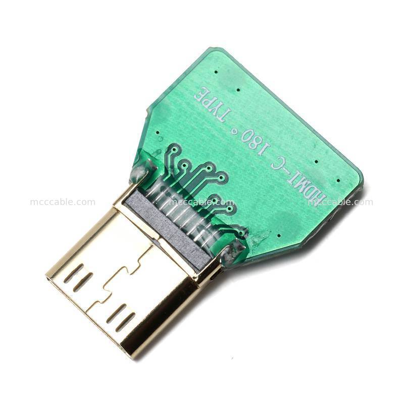 Benutzerdefinierte Mikro-HDMI-zu-Mini-HDMI-Mikro-Koaxkabelanordnung für eingebettete Display-Systeme