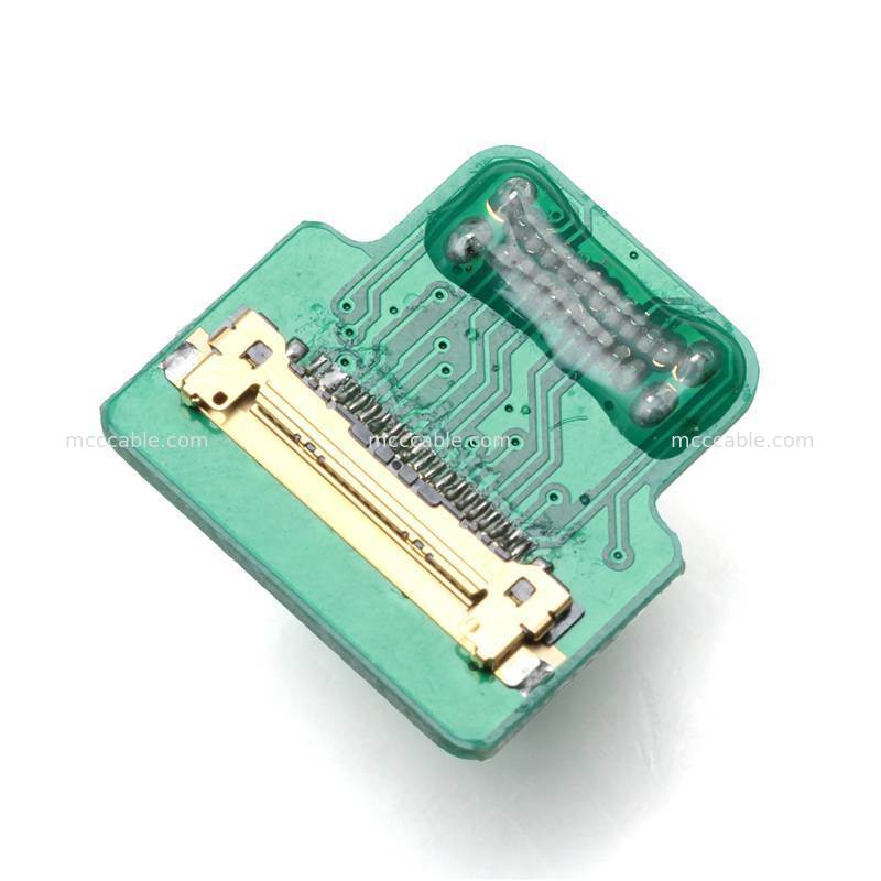 Benutzerdefinierte Mikro-HDMI-zu-Mini-HDMI-Mikro-Koaxkabelanordnung für eingebettete Display-Systeme