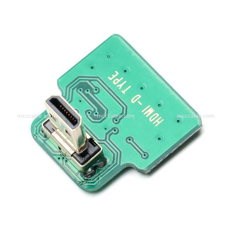 Benutzerdefinierte Mikro-HDMI-zu-Mini-HDMI-Mikro-Koaxkabelanordnung für eingebettete Display-Systeme