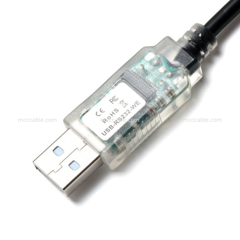 FT232R USB to 3.5mm Stereo Serial Communication Cable Assembly – Custom USB RS232 Converter Cable