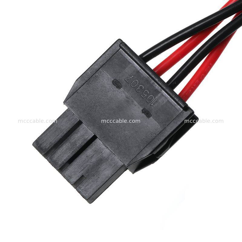 4 Pins Nano-Fit für MTA156 Stromversorgungskabel 15V AWG22