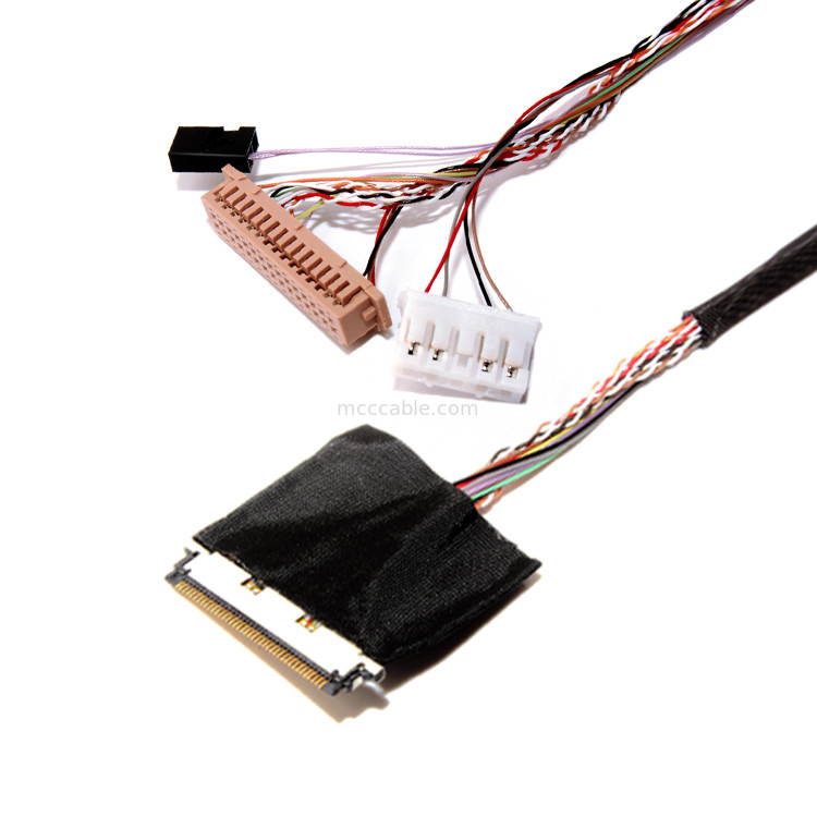 30 Pin Lcd Lvds Kabel 20345 040t Lvds zu Edp Kabel Lvds Anzeigestecker